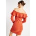 Frill Overlay Mini Dress