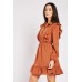 Frill Trim Buttoned Up Dress