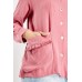 Frilly Open Pocket Front Shirt