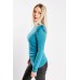 Gathered Shoulder Knit Top