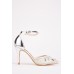 Half Moon Contrasted Heeled Shoes