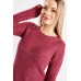 Herringbone Knit Shimmery Jumper