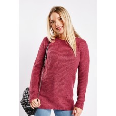 Herringbone Knit Shimmery Jumper