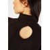 High Neck Cut Out Back Bodysuit