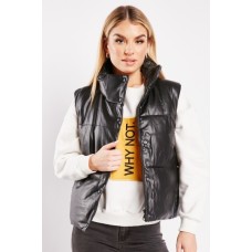 High Neck Padded Gilet