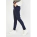 High Waist Plain Trousers