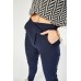 High Waist Plain Trousers