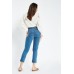 High Waist Straight Jeans