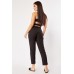 High Waist Tapered Trousers