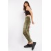 High Waist Velour Jogging Bottoms