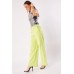 High Waist Wide Leg Smart Trousers