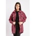 Houndstooth Pattern Flap Pockets Shacket