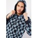 Illusion Print Mens Hoodie