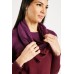 Knitted Long Top And Scarf Set