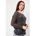 Ladder Sheer Jersey Knit Top