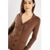 Lapel Neck Cardigan