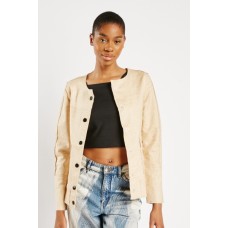 Large Flap Pockets Casual Jacket