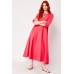 Long Sleeve Cotton Maxi Dress