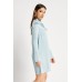 Long Sleeve Silky Mini Dress