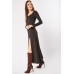 Long Sleeve Sweetheart Maxi Dress