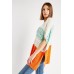 Loose Knit Colour Block Top