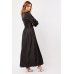 Low Plunge Side Slit Maxi Dress