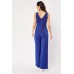 Low Plunge Wide Leg Jumpsuit