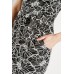 Mesh Overlay Mini Dress