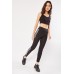 Mesh Panel Striped Side Leggings