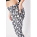 Mid Waist Printed Treggings