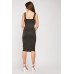 Midi Black Bodycon Dress