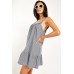 Monochrome Cotton Summer Dress