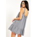 Monochrome Cotton Summer Dress