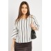 Monochrome Striped Blouse