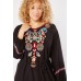 Motif Embroidered Mini Dress