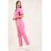 O-Ring Belted Utility Jumpsuit