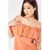 Off Shoulder Ruffle Dress