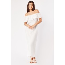 Off Shoulder Ruffle Dress