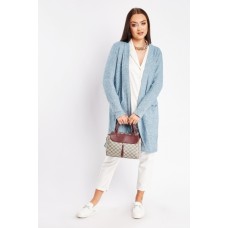 Open Front Long Knit Cardigan