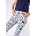 Paisley Print Jeans