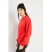 Partly Cotton Round Neck Plain Sweater