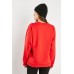 Partly Cotton Round Neck Plain Sweater