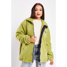 Patch Trim Micro Fleece Jacket