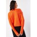 Perforated High Neck Jumper