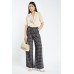 Plaid Wide Leg Trousers