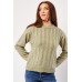 Plaited Knit Jumper