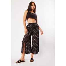 Polka Dot Crop Trousers