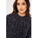 Polka Dot Round Neck Shirt