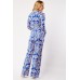 Printed Low Plunge Jumpsuit