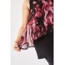 Printed Overlay Sleeveless Top